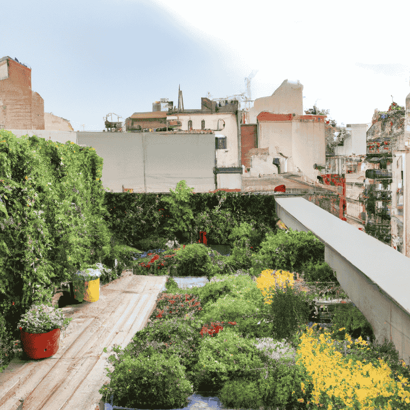 Techo vegetalizado barcelona